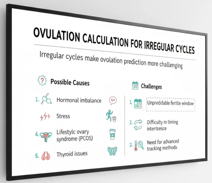 Ovulation Calculation for Irregular Cycles