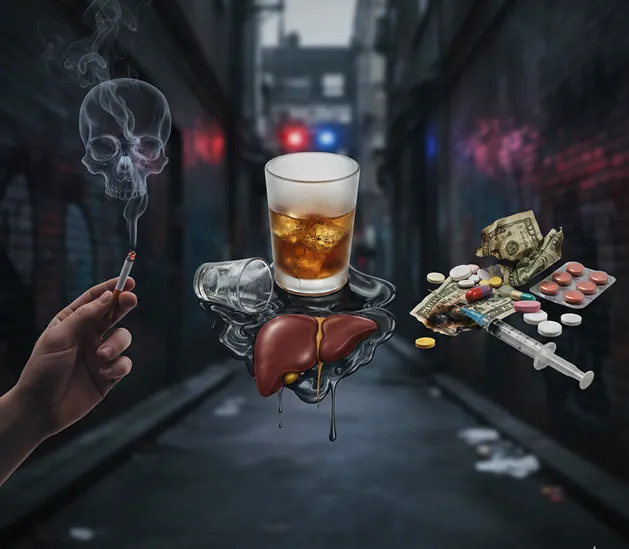 Smoking, Alcohol, and Substance Use