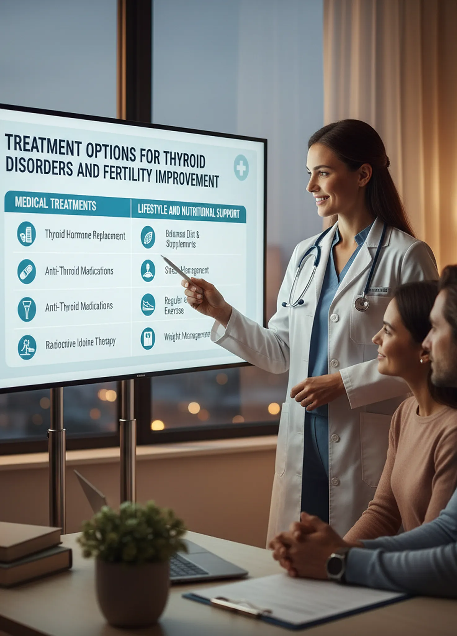 Treatment Options for Thyroid Disorders and Fertility Improvement