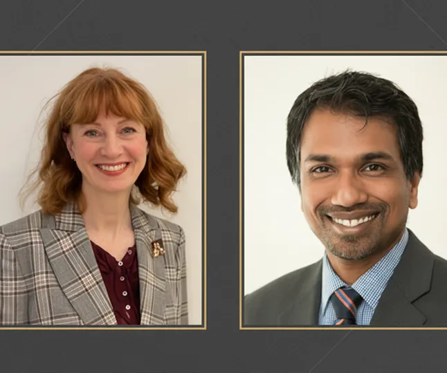 Helen Mason and Channa Jayasena