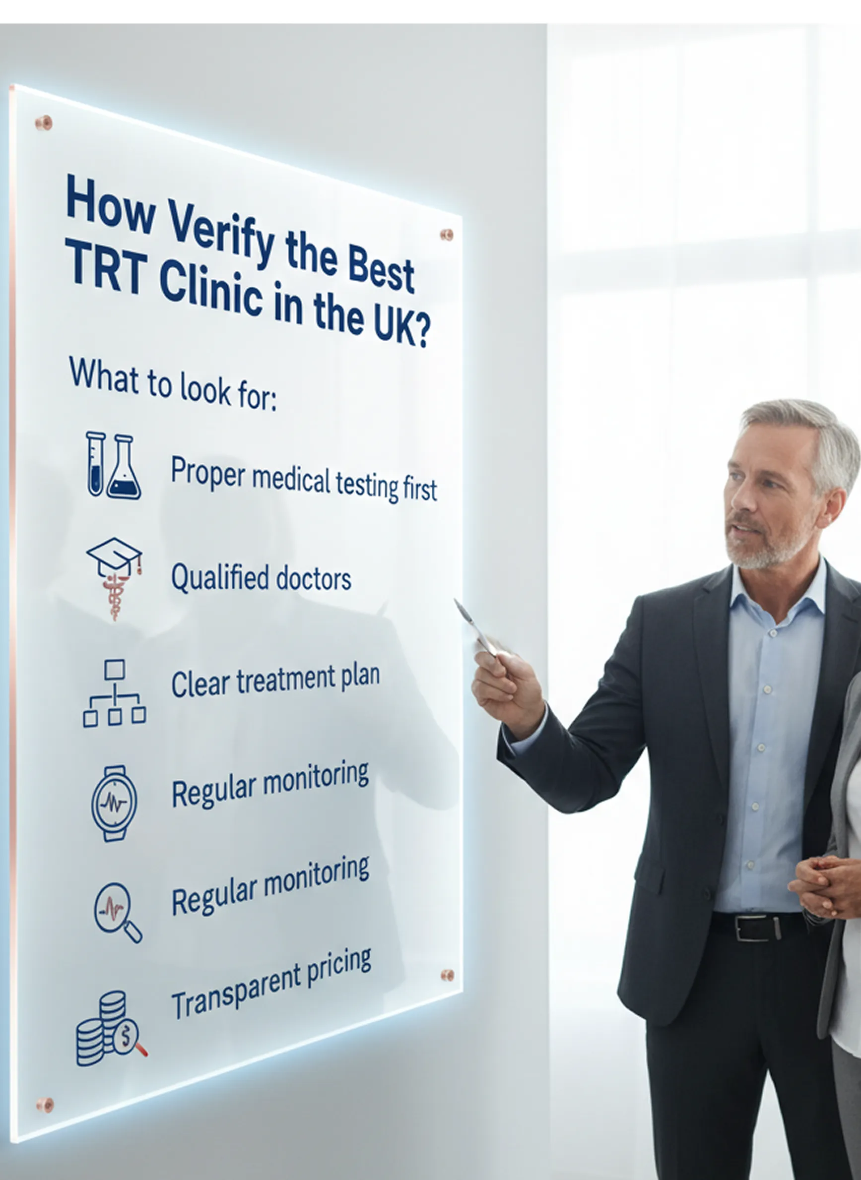 How to Verify the Best TRT Clinic in the UK?