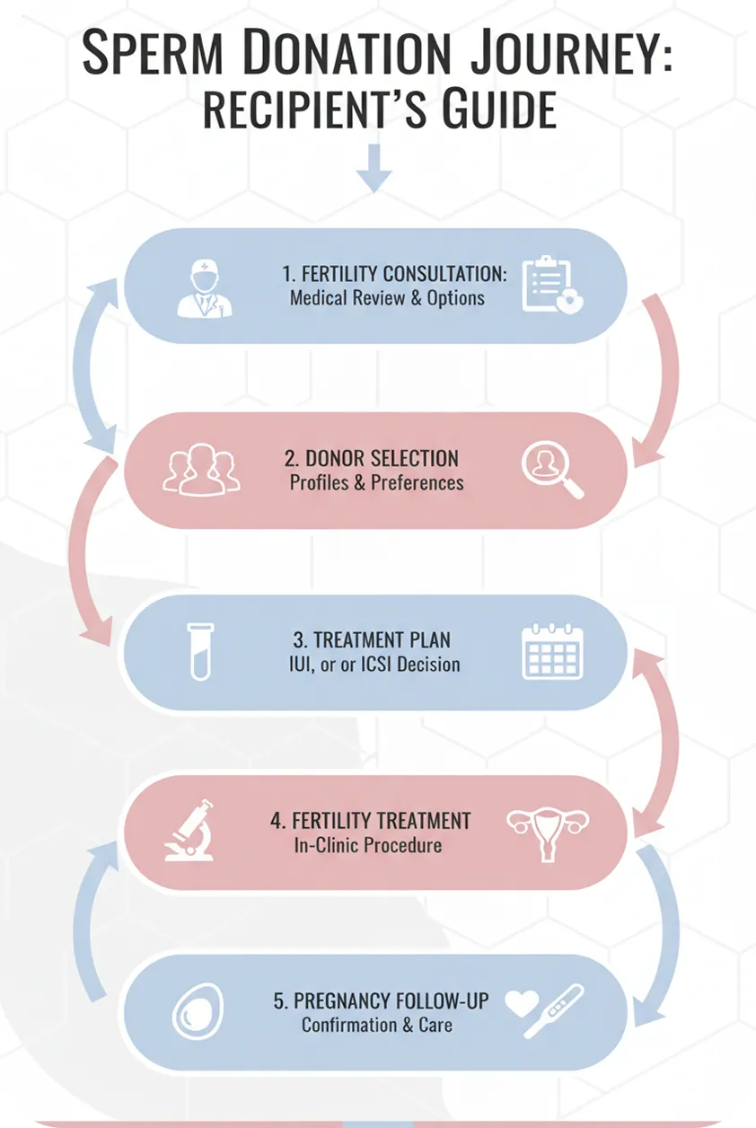 Sperm Donation Process for Recipients
