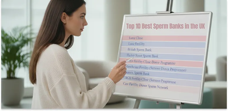 Top 10 Best Sperm Banks in the UK