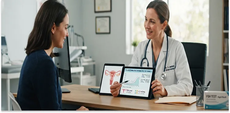 Follicle-Stimulating Hormone (FSH) Blood Test in London