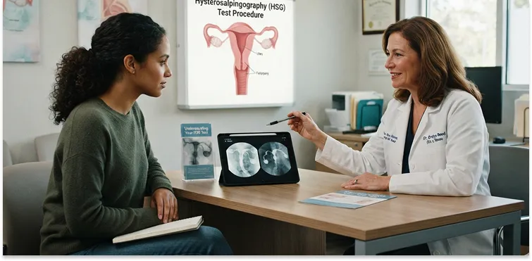 Private Hysterosalpingography (HSG) Test in London