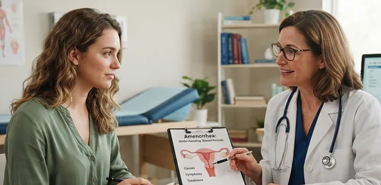 Absent Periods (Amenorrhea) Causes, Symptoms, and Treatment